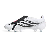 Scarpa da Calcio Uomo Adidas Predator League Fold-Over Tongue Terreni Morbidi Bianco Rosa Nero | NonSoloSport