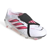 Scarpa da Calcio Uomo Adidas Predator Pro Fold-Over Tongue Terreni Compatti Bianco Rosa Nero | NonSoloSport