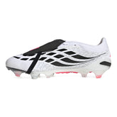 Scarpa da Calcio Uomo Adidas Predator Pro Fold-Over Tongue Terreni Compatti Bianco Rosa Nero | NonSoloSport