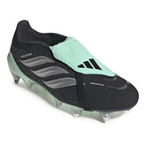 Scarpa da Calcio Uomo Adidas Predator Pro Fold-Over Tongue Terreni Morbidi Nero Verde Menta | NonSoloSport