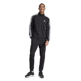 adidas Tuta Full Zip 3 Stripes Uomo Nero | NonSoloSport