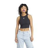 Canotta Donna adidas Rib Nero | NonSoloSport