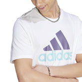 adidas T-Shirt Essentials Uomo Bianco | NonSoloSport