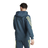adidas Felpa Future Icons 3 Stripes Uomo Petrolio | NonSoloSport