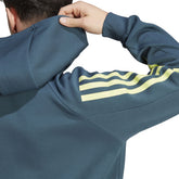 adidas Felpa Future Icons 3 Stripes Uomo Petrolio | NonSoloSport