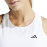 Canotta Donna Adidas Own The Run Bianco | NonSoloSport