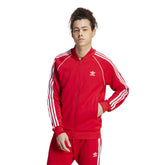 Giacca Uomo Adidas Adicolor Classics SST Rosso | NonSoloSport