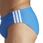 adidas Slip Nuoto Classic 3 Stripes Uomo Azzurro | NonSoloSport