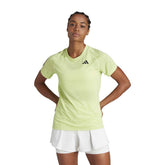 adidas T-Shirt Club Tee Donna Verde Lime | NonSoloSport