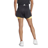 Short Donna adidas Match Short Pro Roland Garros Nero Giallo | NonSoloSport