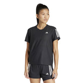 T-Shirt Donna Adidas Own The Run Nero | NonSoloSport