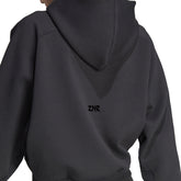 adidas Felpa Zne Full Zip Donna Nero | NonSoloSport
