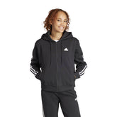 Felpa Donna adidas Dk 3Stripes Nero | NonSoloSport