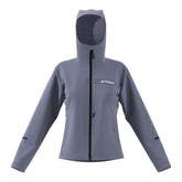 adidas Giacca Terrex Multi Rain Dry Donna Grigio Viola | NonSoloSport