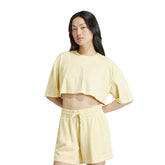 T-Shirt Donna adidas Essential Giallo | NonSoloSport