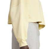 Felpa Donna adidas Hz Essential Giallo | NonSoloSport