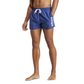 adidas Shorts da Nuoto Logo CLX Uomo Blu Bianco | NonSoloSport