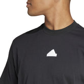 adidas T-Shirt Future Icons 3-Stripes Uomo Nero | NonSoloSport