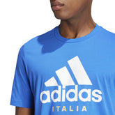 T-Shirt Uomo adidas Figc Dna Azzurro | NonSoloSport