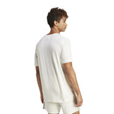adidas T-Shirt Essentials Single Linear Embroidered Logo Uomo Bianco | NonSoloSport