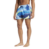 adidas Shorts Nuoto City Escape Camo 3-Stripes Cix Uomo Blu | NonSoloSport