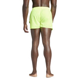 adidas Shorts Nuoto 3 Stripes CLX Uomo Giallo Fluo | NonSoloSport