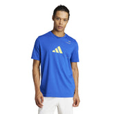 T-Shirt Uomo adidas Padel G T Blu | NonSoloSport