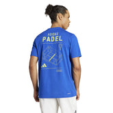 T-Shirt Uomo adidas Padel G T Blu | NonSoloSport