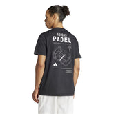 T-Shirt Uomo adidas Padel G T Nero | NonSoloSport