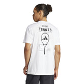 adidas T-Shirt tennis AEROREADY Category Graphic Uomo Bianco | NonSoloSport