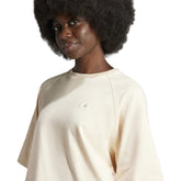 adidas T-Shirt Premium Essentials Donna Beige | NonSoloSport
