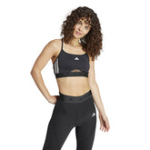 Bralette Donna Adidas Hyperglam Nero | NonSoloSport