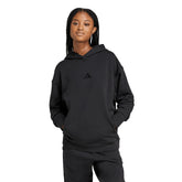Felpa Donna Adidas ALL SZN French Terry Loose Nero | NonSoloSport