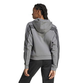 adidas Felpa Future Icons 3-Stripes Donna Grigio | NonSoloSport