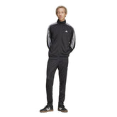 adidas Tuta 3 Stripes Uomo Nero | NonSoloSport