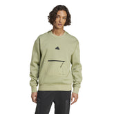 adidas Felpa City Escape Uomo Verde | NonSoloSport