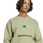 adidas Felpa City Escape Uomo Verde | NonSoloSport