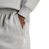 Pantalone Jogger Donna Adidas Essentials Fleece Loose Grigio | NonSoloSport