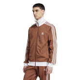 adidas Giacca adicolor Classics Beckenbauer Uomo Marrone | NonSoloSport