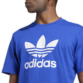 adidas T-Shirt adicolor Trefoil Uomo Blu | NonSoloSport