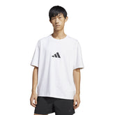 T-Shirt Uomo Adidas ZNE Loose Bianco | NonSoloSport