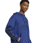 Felpa Uomo Adidas House of Tiro Blu | NonSoloSport