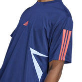 T-Shirt Uomo Adidas House of Tiro Colourblock Blu | NonSoloSport