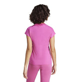 T-Shirt Donna Adidas Essentials Linear Fucsia | NonSoloSport
