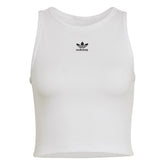 Canotta Donna Adidas Essentials Ribbed Bianco | NonSoloSport