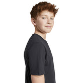 T-Shirt Ragazzo Adidas Essentials Nero Bianco | NonSoloSport