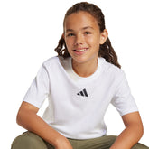 T-Shirt Ragazzo Adidas Essentials Junior Bianco | NonSoloSport