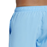 Shorts Nuoto Uomo Adidas Solid CLX Short-Length Azzurro | NonSoloSport
