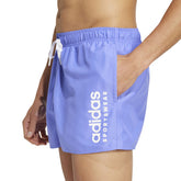 Shorts Nuoto Uomo Adidas Essentials Logo CLX Cobalto | NonSoloSport