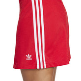 Minigonna Donna Adidas Adicolor 3-Stripes Rosso | NonSoloSport